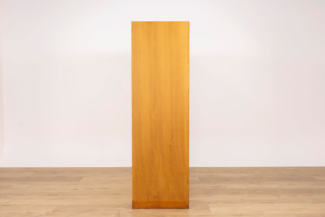 Danish Modern Oak File Cabinet - (327-103)