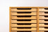 Danish Modern Oak File Cabinet - (327-103)