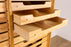 Danish Modern Oak File Cabinet - (327-103)