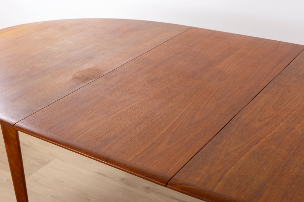 Danish Modern Teak Dining Table - (D1573)