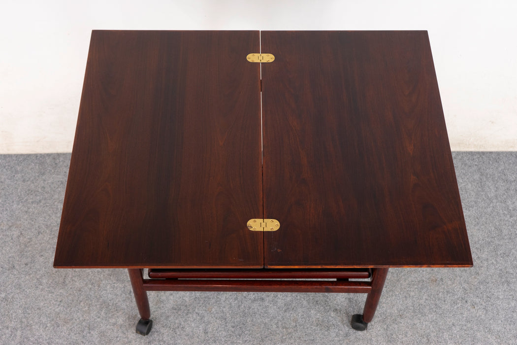 Rosewood Danish Bar Cart by Grete Jalk - (D1125)