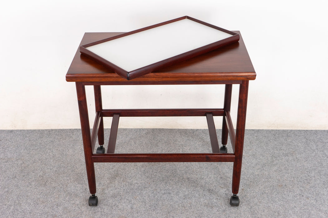 Rosewood Danish Bar Cart by Grete Jalk - (D1125)