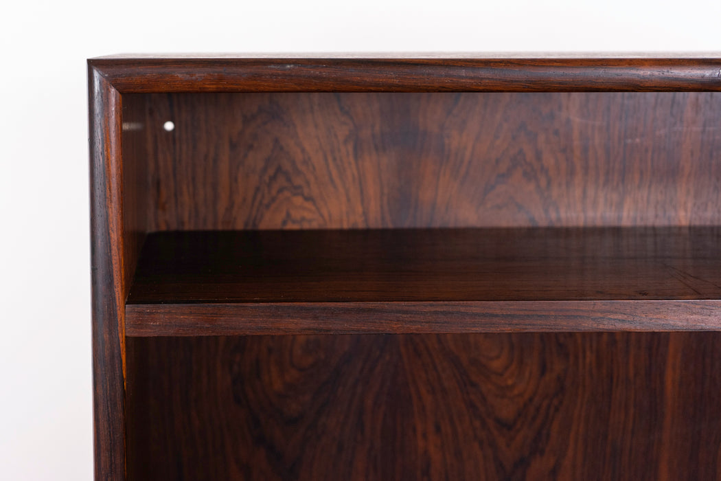 Danish Mid Century Rosewood Bookcase - (327-176)