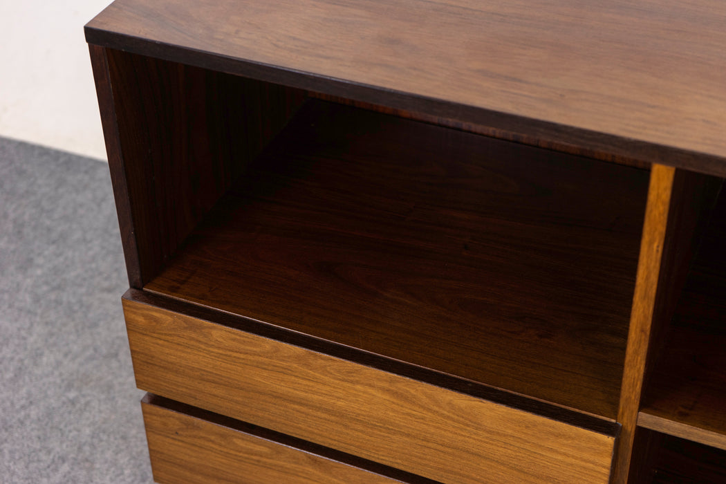 Rosewood Danish Bookcase/Cabinet - (326-062)