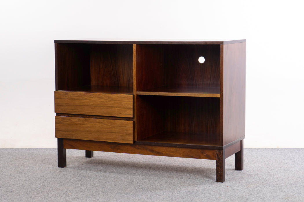 Rosewood Danish Bookcase/Cabinet - (326-062)