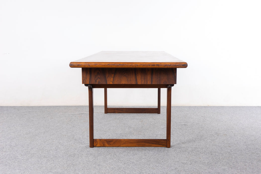 Danish Modern Rosewood Coffee Table - (327-154)