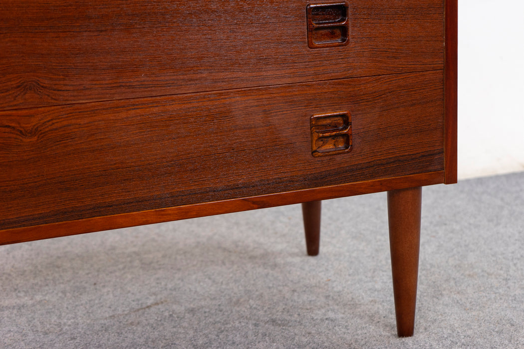 Danish Mid Century Rosewood Dresser - (327-021)