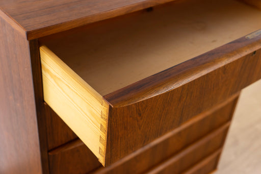 Danish Modern Highboy Dresser - (327-011)