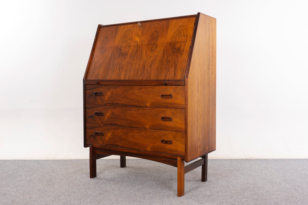 Rosewood Secretary Desk by Bernhard Pederson - (326-143)