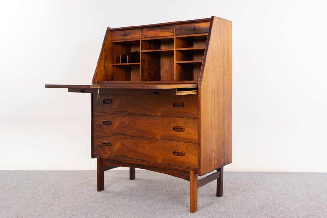 Rosewood Secretary Desk by Bernhard Pederson - (326-143)