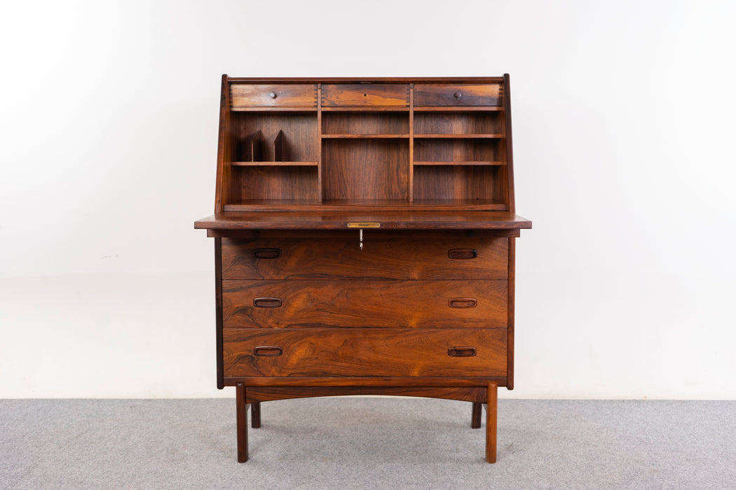 Rosewood Secretary Desk by Bernhard Pederson - (326-143)