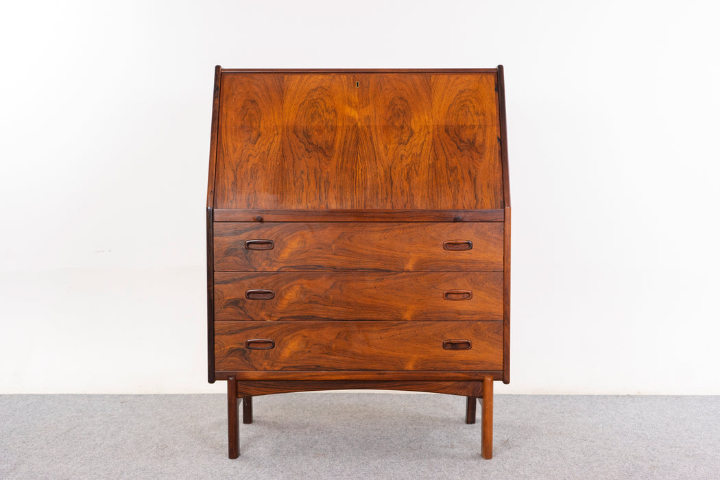 Rosewood Secretary Desk by Bernhard Pederson - (326-143)