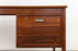 Rosewood & Metal Danish Desk - (D1412)