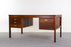 Rosewood & Metal Danish Desk - (D1412)