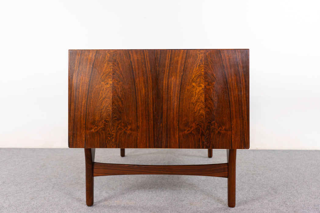Rosewood Danish Desk by Valdemar Mortensen - (326-257)