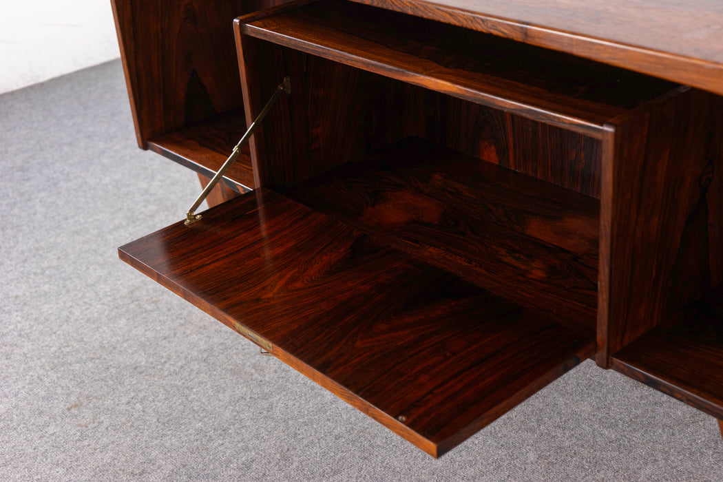 Rosewood Danish Desk by Valdemar Mortensen - (326-257)