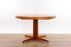 Mid-Century Modern Round Teak Dining Table - (D1626)