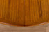 Mid-Century Modern Round Teak Dining Table - (D1626)