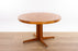 Mid-Century Modern Round Teak Dining Table - (D1626)