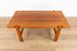 Danish Mid Century Solid Teak Coffee Table - (D1594)