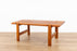 Danish Mid Century Solid Teak Coffee Table - (D1594)