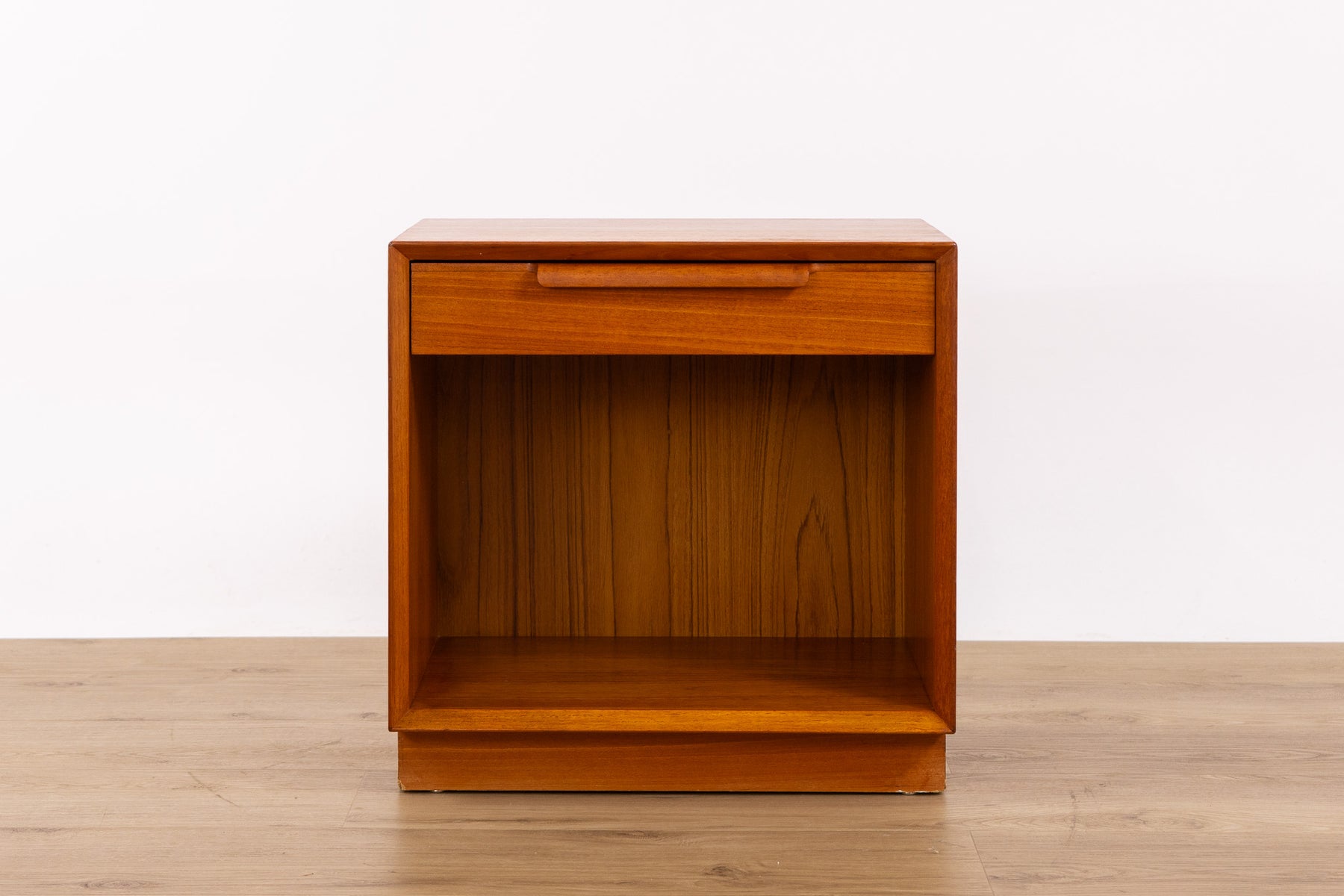 Danish Modern Teak Bedside Table - (D1671)