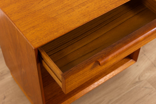 Danish Modern Teak Bedside Table - (D1671)