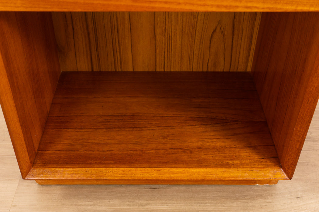 Danish Modern Teak Bedside Table - (D1671)