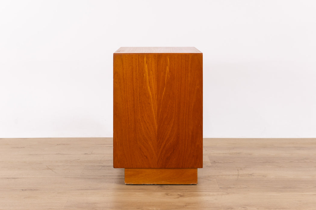 Danish Modern Teak Bedside Table - (D1671)
