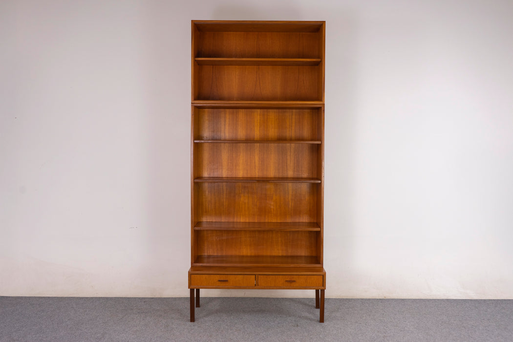 Teak Danish Bookcase - (326-163)