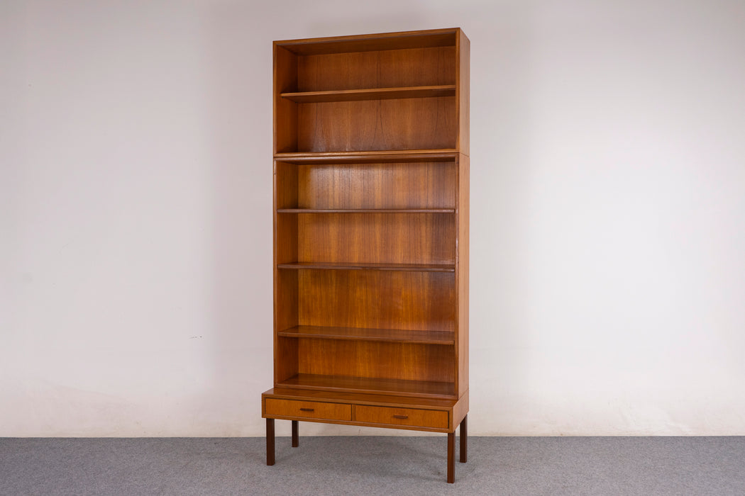 Teak Danish Bookcase - (326-163)