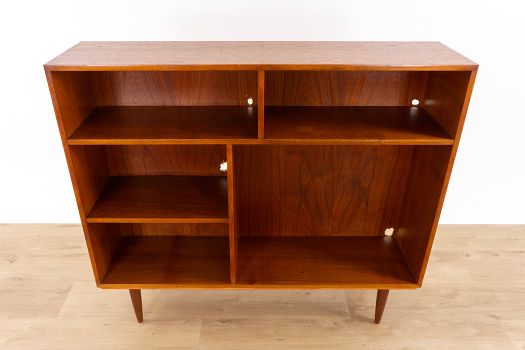 Mid-Century Modern Teak Bookcase - (327-061)