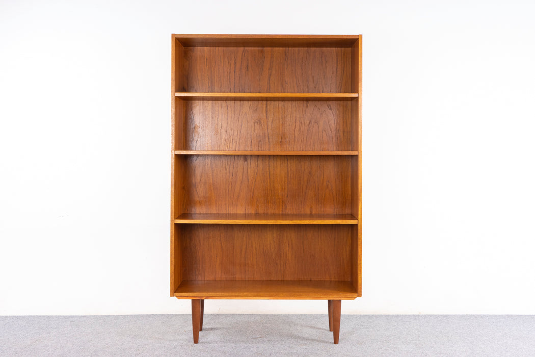 Danish Modern Teak Bookcase - (327-067)