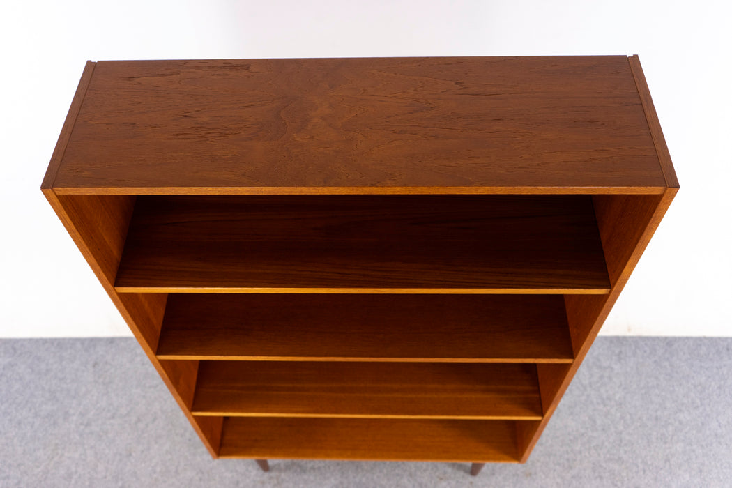 Danish Modern Teak Bookcase - (327-067)