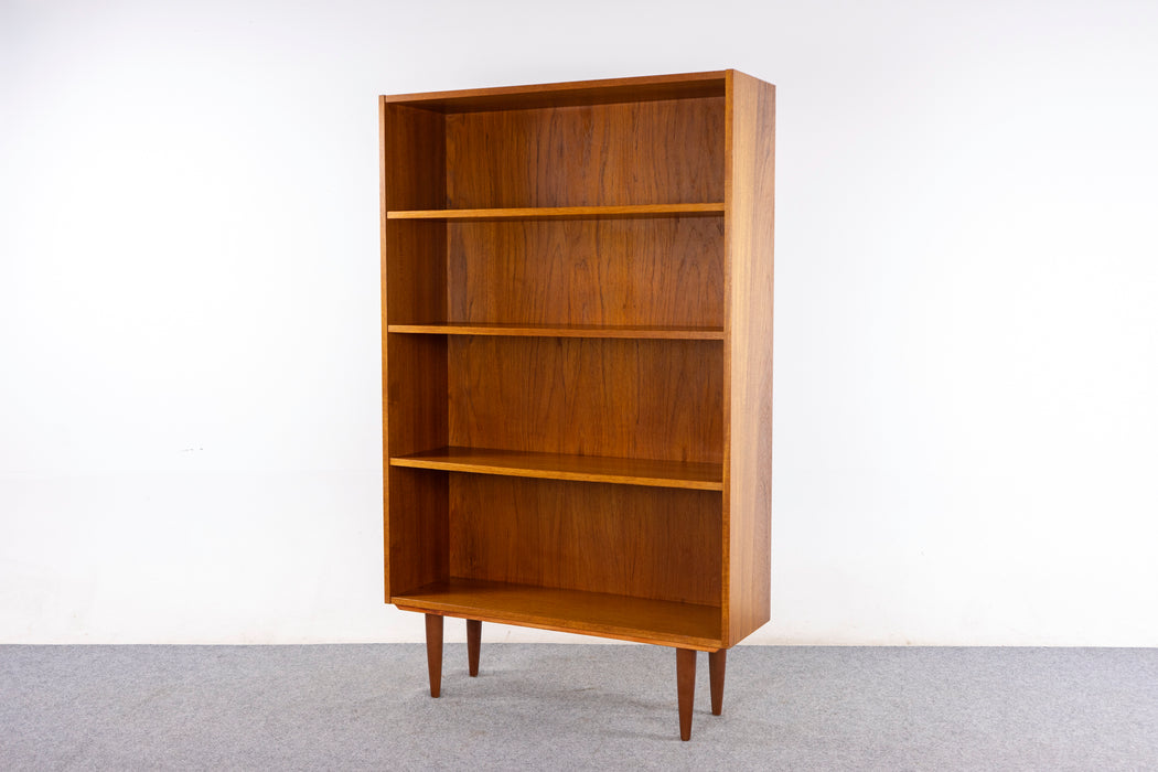 Danish Modern Teak Bookcase - (327-067)