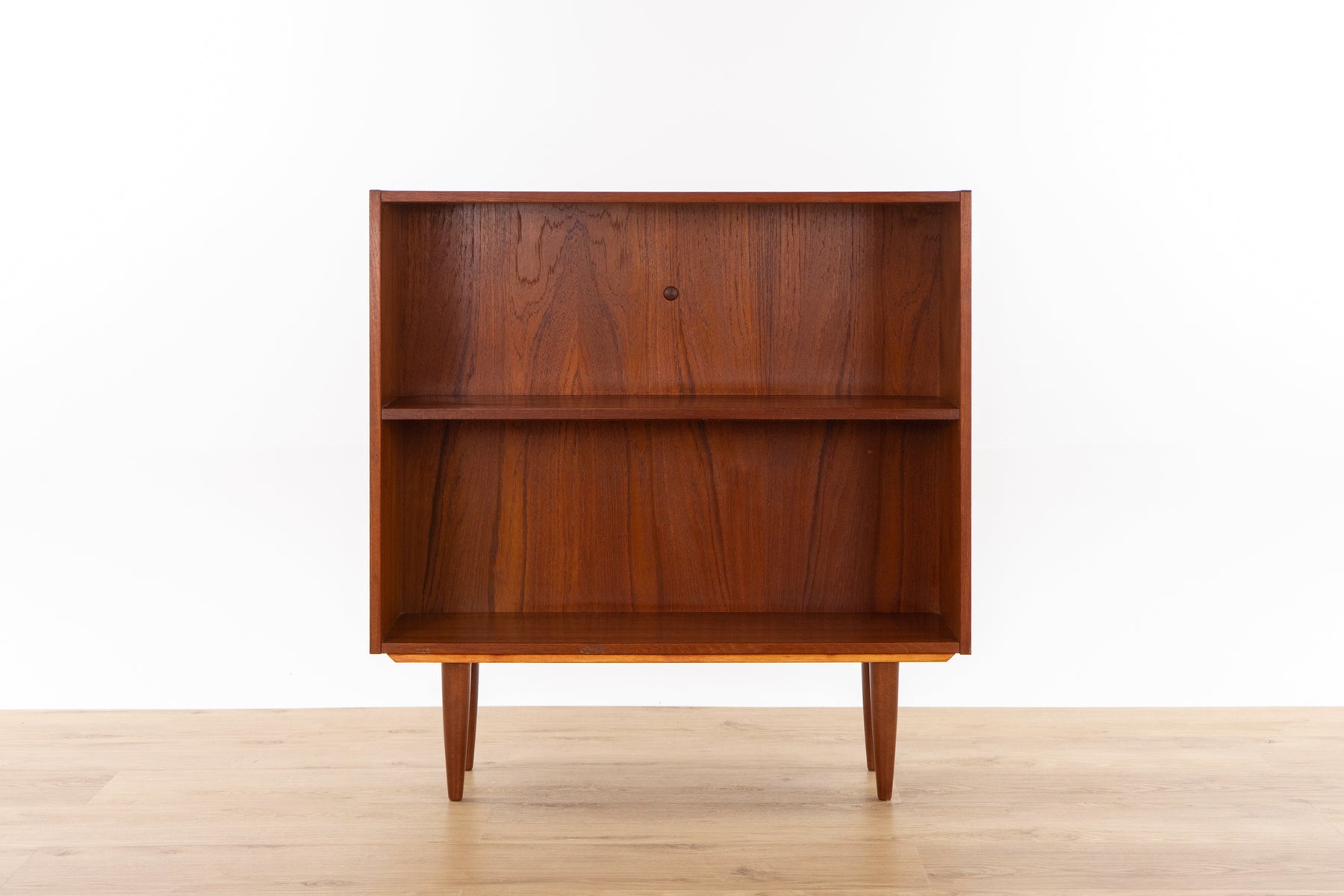 Danish Modern Teak Bookcase - (327-071)