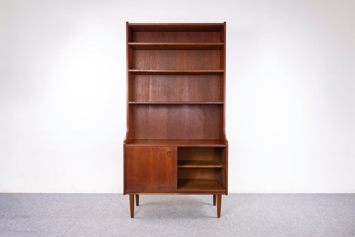 Danish Modern Teak Bookcase - (327-167)