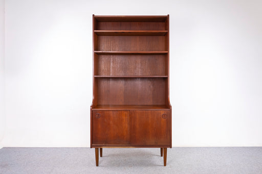 Danish Modern Teak Bookcase - (327-167)