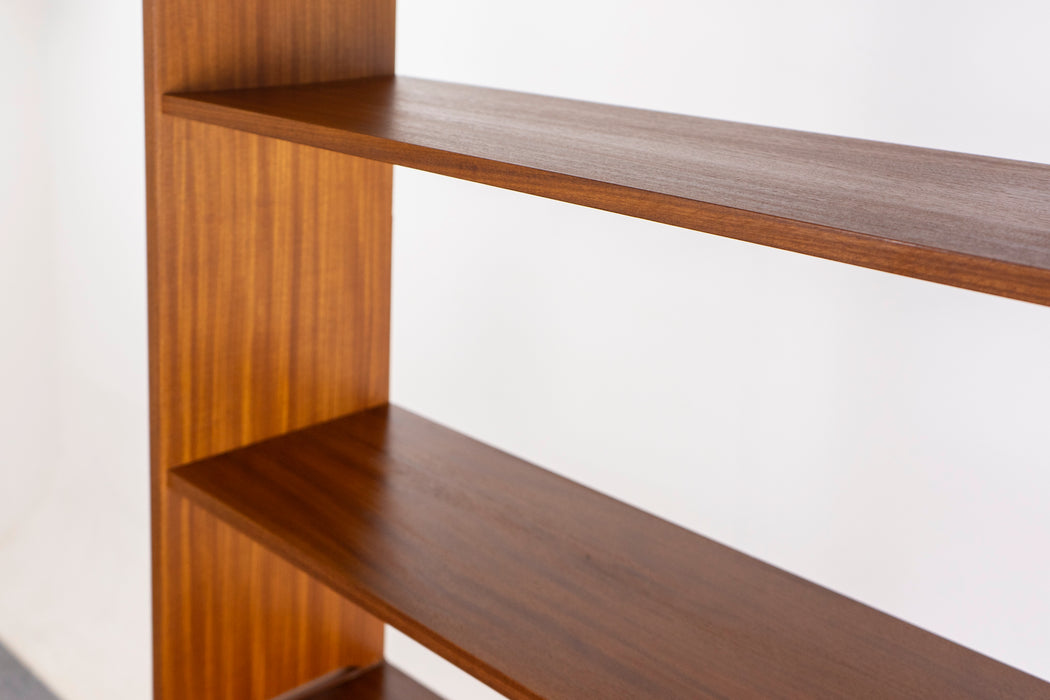 Teak Danish Bookcase/Cabinet- (326-164)