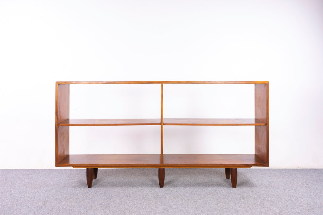 Danish Mid-Century Teak Bookcase - (D1498)