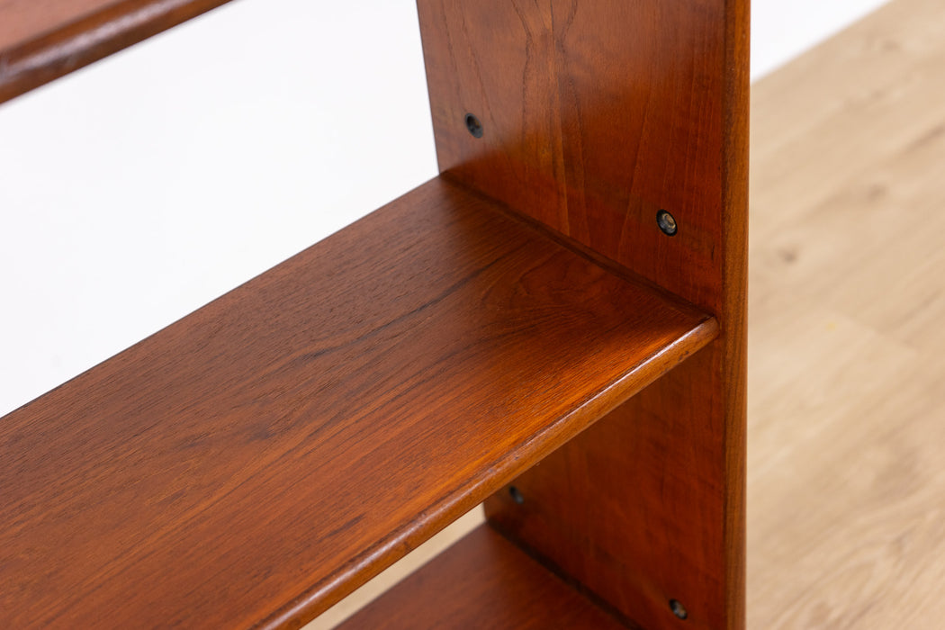 Danish Modern Teak Open Bookcase - (D1684)