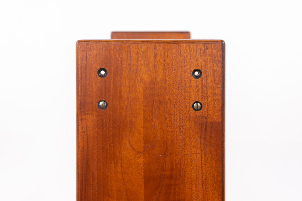 Danish Modern Teak Open Bookcase - (D1684)