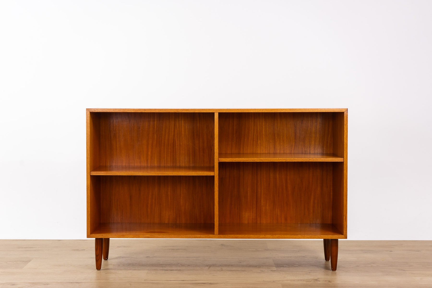 Danish Modern Teak Bookcase - (D1690)
