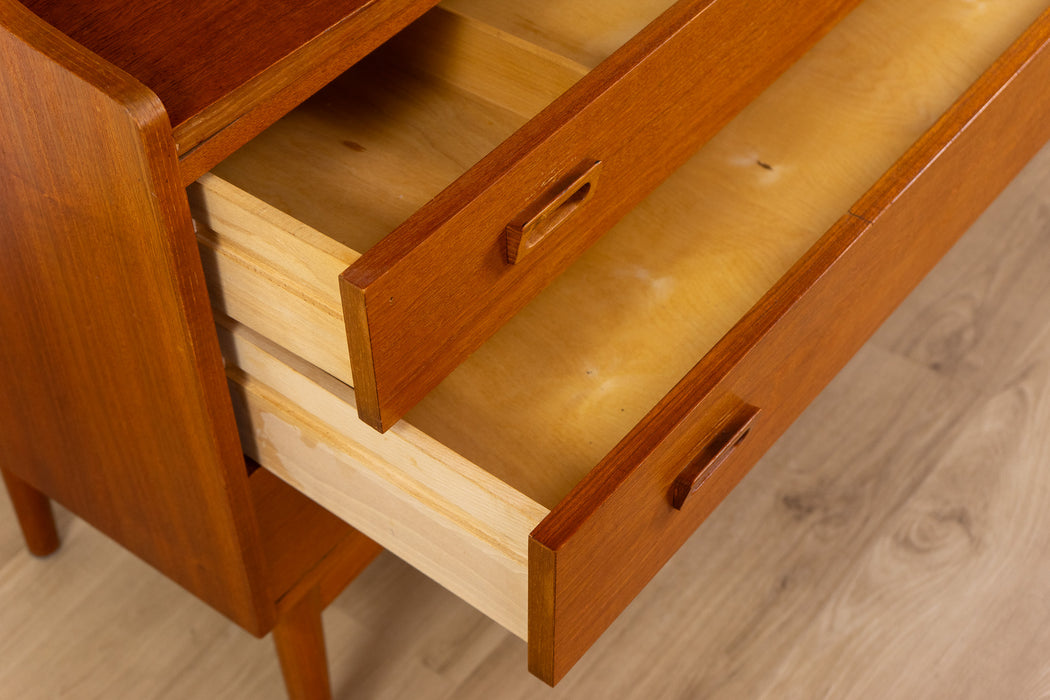 Danish Mid Century Teak Bookcase/Sectretary by Bornholm Møbelfabrik - (D1691)