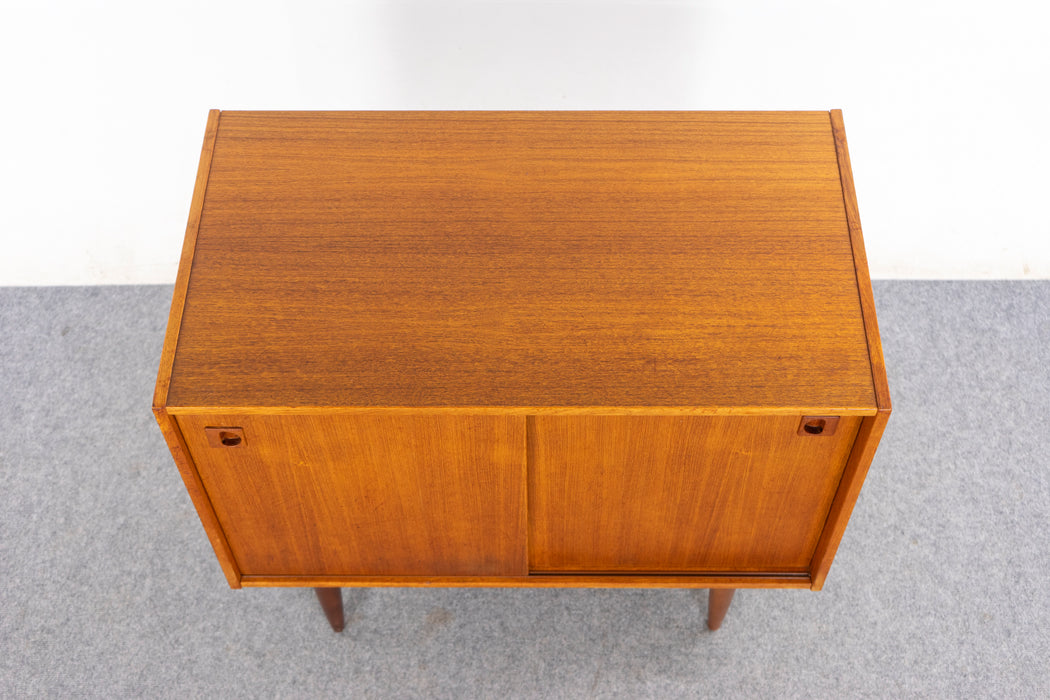 Danish Mid Century Teak Cabinet - (327-063)