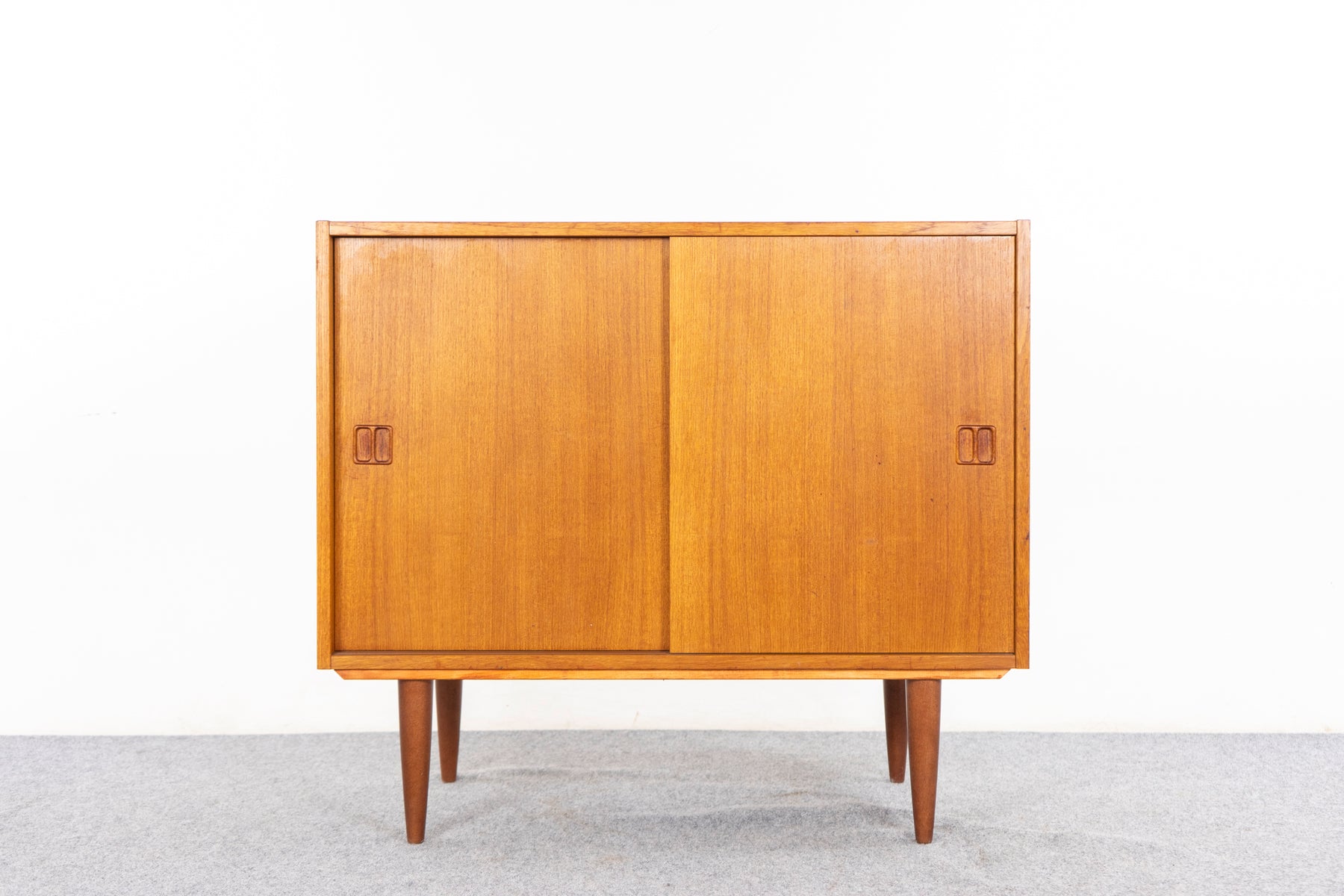 Danish Modern Teak Cabinet - (327-064)