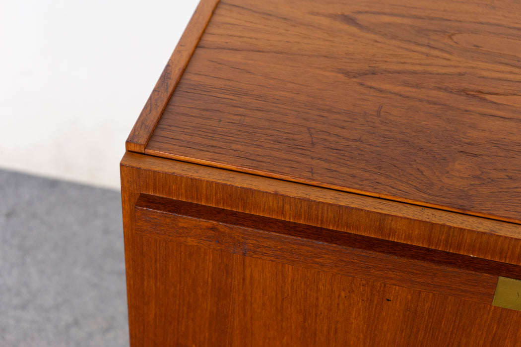 Danish Modern Teak Cabinet - (327-175)