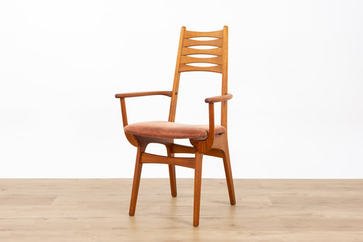 Model 83 Teak Captain's Chair by Boltinge Stolefabrik - (D1575)