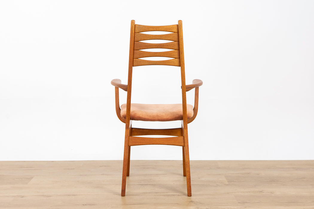 Model 83 Teak Captain's Chair by Boltinge Stolefabrik - (D1575)