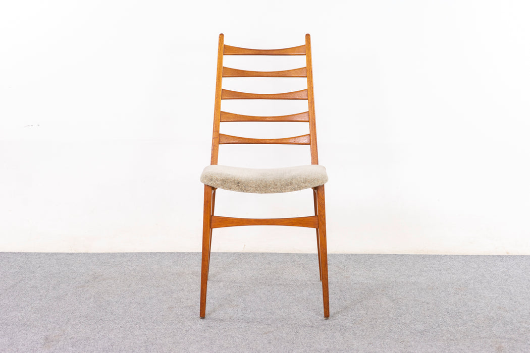 1 Danish Mid Century Teak Chair - (326-137.2)